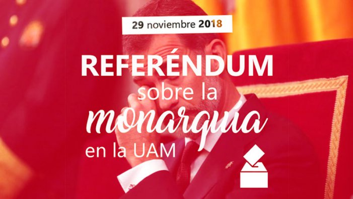 Estudiants de la UAM convoquen un referèndum sobre la monarquia