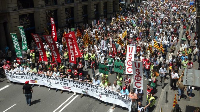 Rebel·lió dels serveis públics catalans: una setmana de vagues i manifestacions