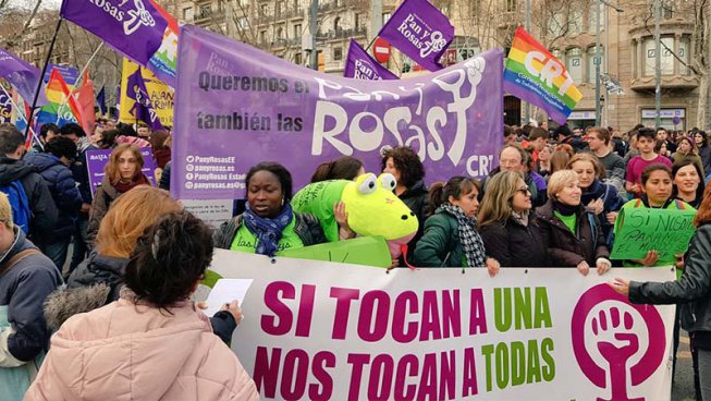 Davant el creixement de l'extrema dreta: Per un moviment de dones anticapitalista, antiracista i combatiu!