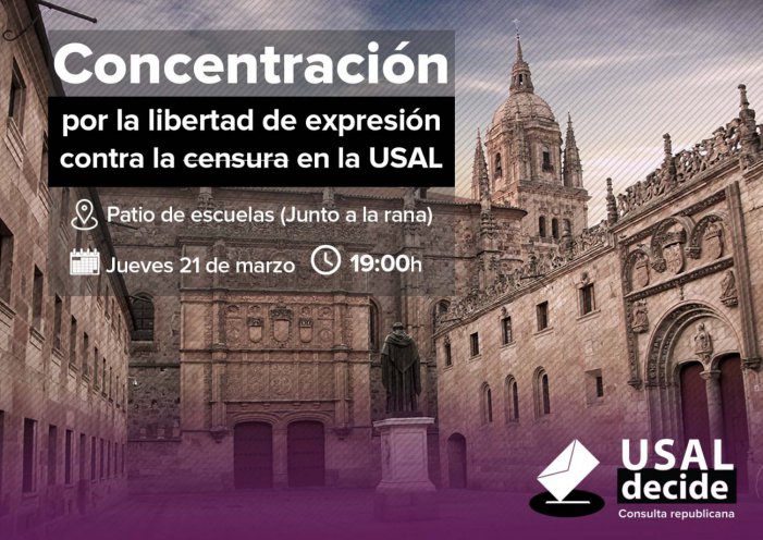 El rectorat de la Universitat de Salamanca vol prohibir el referèndum sobre la monarquia
