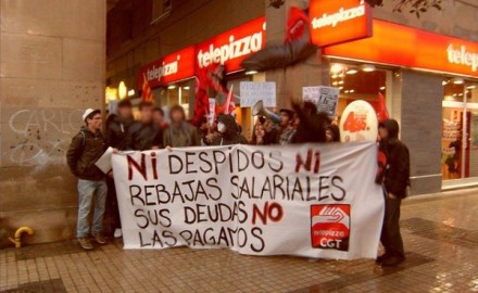 Telepizza es nega a aplicar la pujada del Salari Mínim i la seva plantilla anirà a la vaga