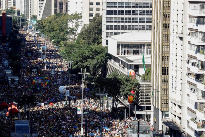 Tres milions li van mostrar a Bolsonaro el seu orgull LGBT a Sao Paulo