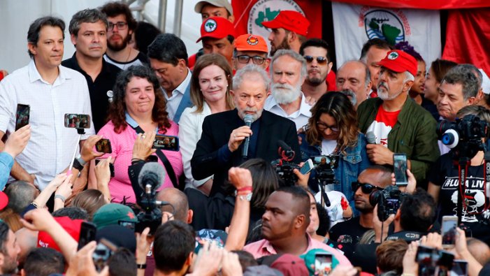 Discurs de Lula: duro amb la Lava Jato, conciliador amb altres sectors