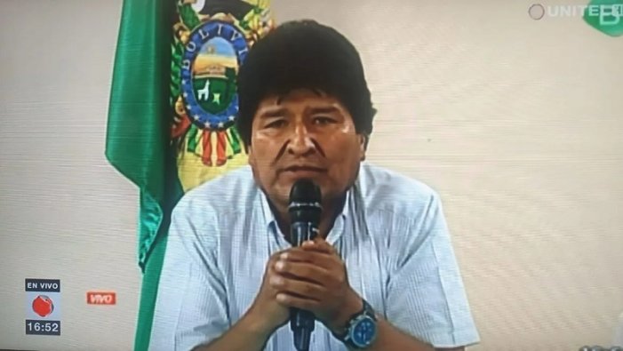 Bolívia: A baix el cop cívic militar religiós!