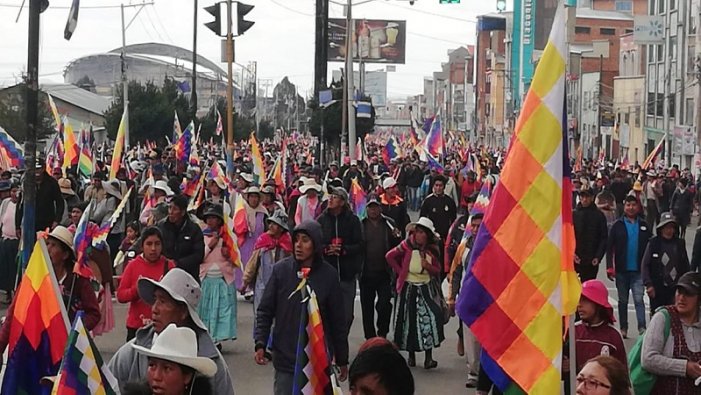 Bolívia: contra el cop d'Estat, per l'autoorganització obrera, pagesa, indígena i popular independent