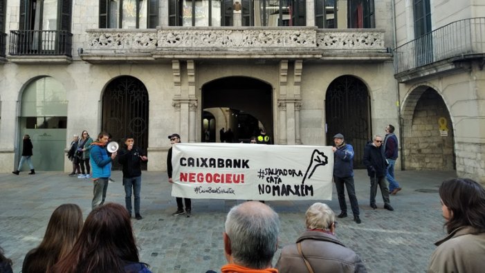 Caixa Bank vol desallotjar l'Ateneu Salvadora Catà de Girona