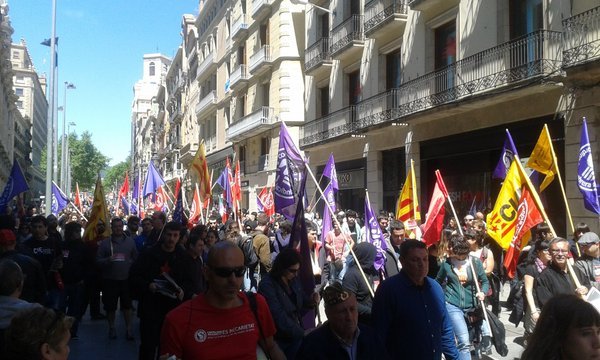 Marlaska prohibeix la concentració del 1 de maig del sindicalisme alternatiu a Barcelona