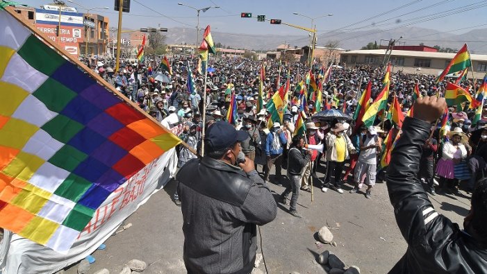 La situació es tiba a Bolívia