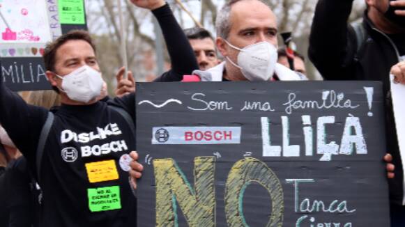“Bosch vol tancar a Lliçà i relocalitzar la planta a Polònia per a pagar 9€”