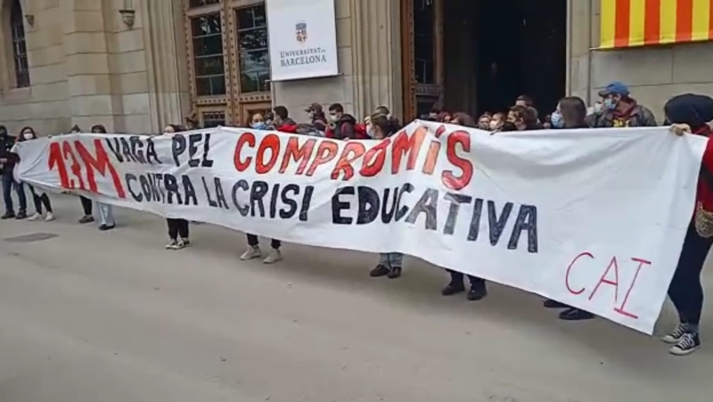 Finalitza l'ocupació del rectorat de la UB: cap a la vaga estudiantil!