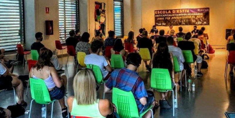 Escola d'estiu del CRT a Barcelona: energies carregades per a lluitar per una nova esquerra revolucionària