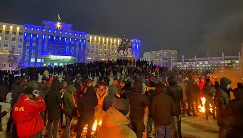 Solidaritat internacional amb la rebel·lió al Kazakhstan