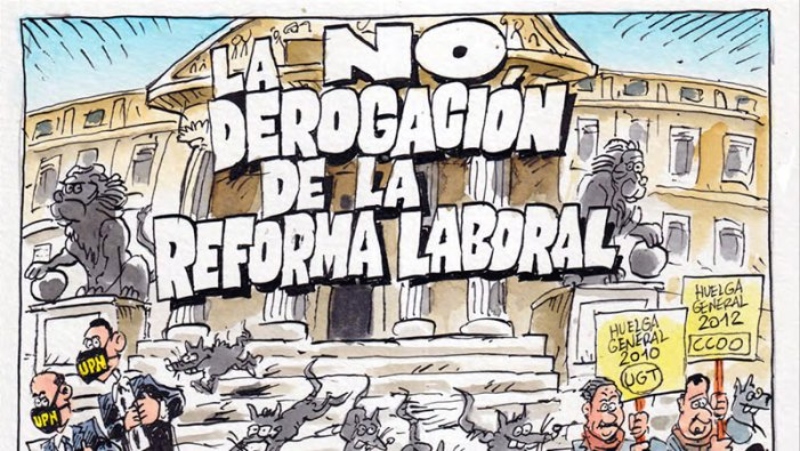 Guia gràfica de la “No Derogació de la Reforma Laboral”, una nova genialitat d'Azagra