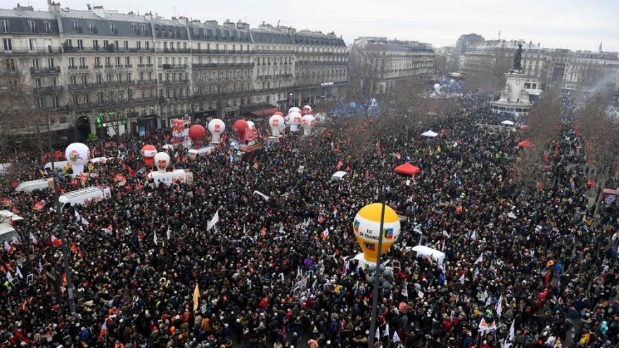 Què fer després de l'èxit de la mobilització contra la reforma de les pensions de Macron?