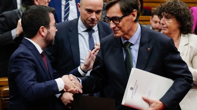 ERC i PSC tanquen un acord per als pressupostos del retorn a l'autonomisme 