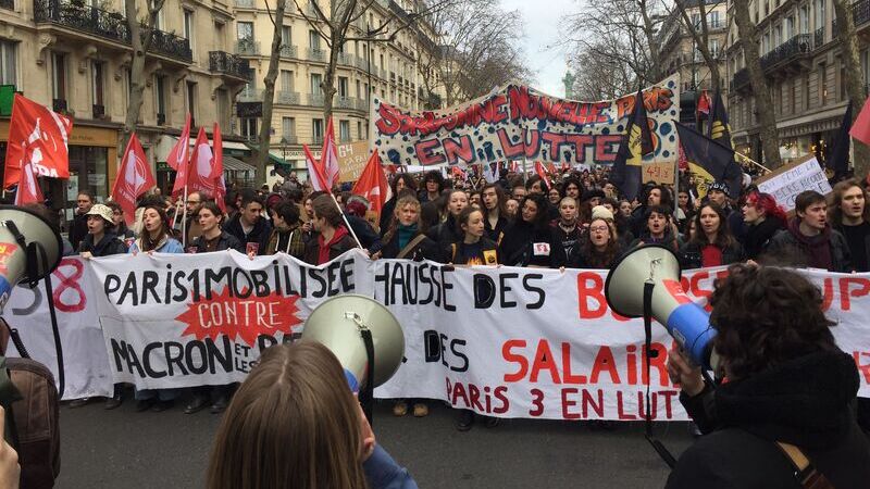 #FòrumED a Madrid i Barcelona: "La lluita de classes a França i els desafiaments de l'esquerra revolucionària"