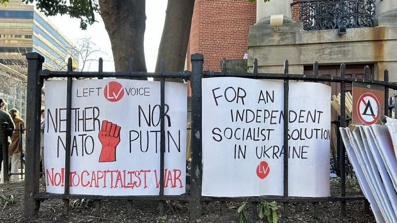 Ni l'OTAN ni Putin: un programa per a una protesta contra la guerra