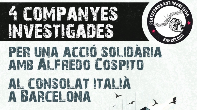 Quan la solidaritat és delicte: investigades per una acció al consolat italià de Barcelona
