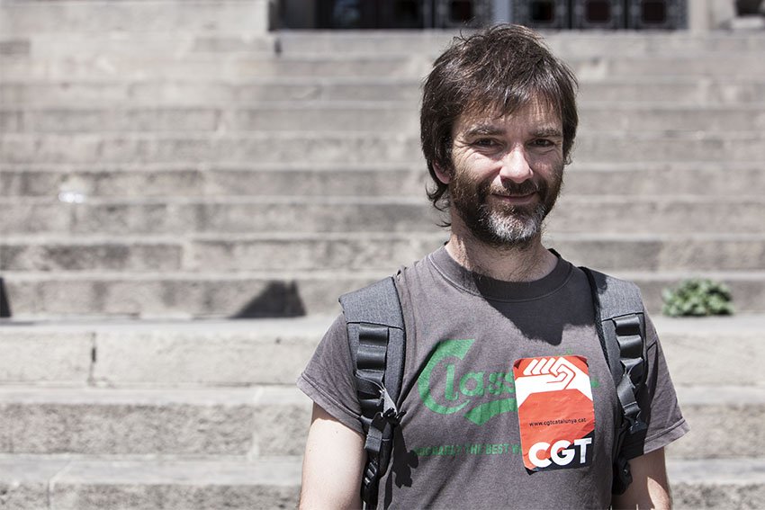 Detingut el Secretari General de la CGT de Catalunya, Ermengol Gassiot