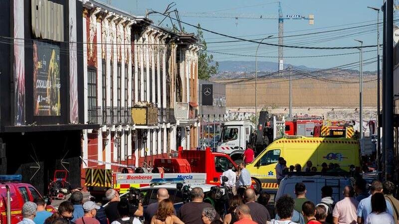Negligència patronal: Una de les discoteques incendiades a Múrcia tenia una ordre de cessament d'activitat des de gener de 2022