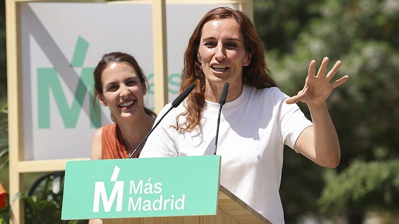 Más Madrid: una política "sense soroll" per a mantenir l'ordre