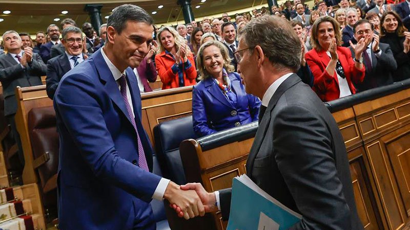 Pedro Sánchez és investit president d'un nou govern de coalició “progressista”