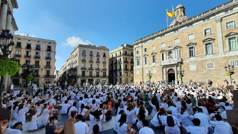 Setmana de vagues i mobilitzacions a tots els nivells de l'Institut Català de la Salut