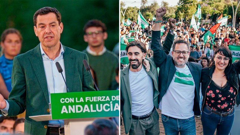 Andalusia: el PP perd la majoria absoluta, el PSOE s'enfonsa i Adelante Andalucía obté un gran resultat