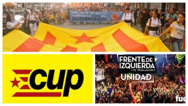 La CUP dóna suport al Frente de Izquierda Unidad de l'Argentina