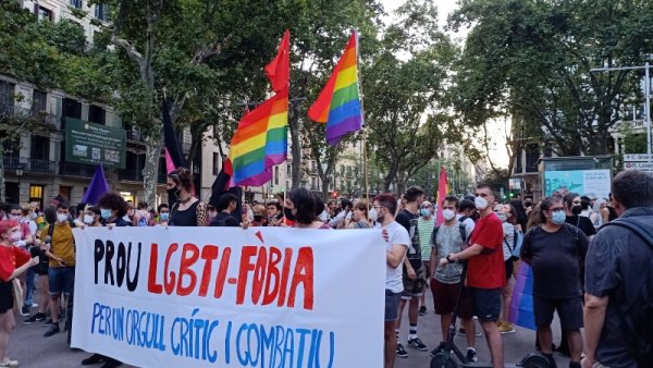 Continuen les mobilitzacions contra la LGBTIfòbia i la repressió del govern