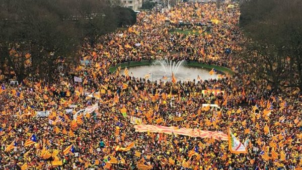 Massiva mobilització independentista a… Bèlgica