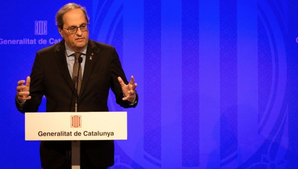 El Govern de la Generalitat anuncia el confinament de tota Catalunya