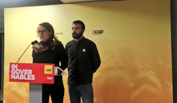 CUP: "No compartim el preacord entre PSOE i Unidas Podemos"